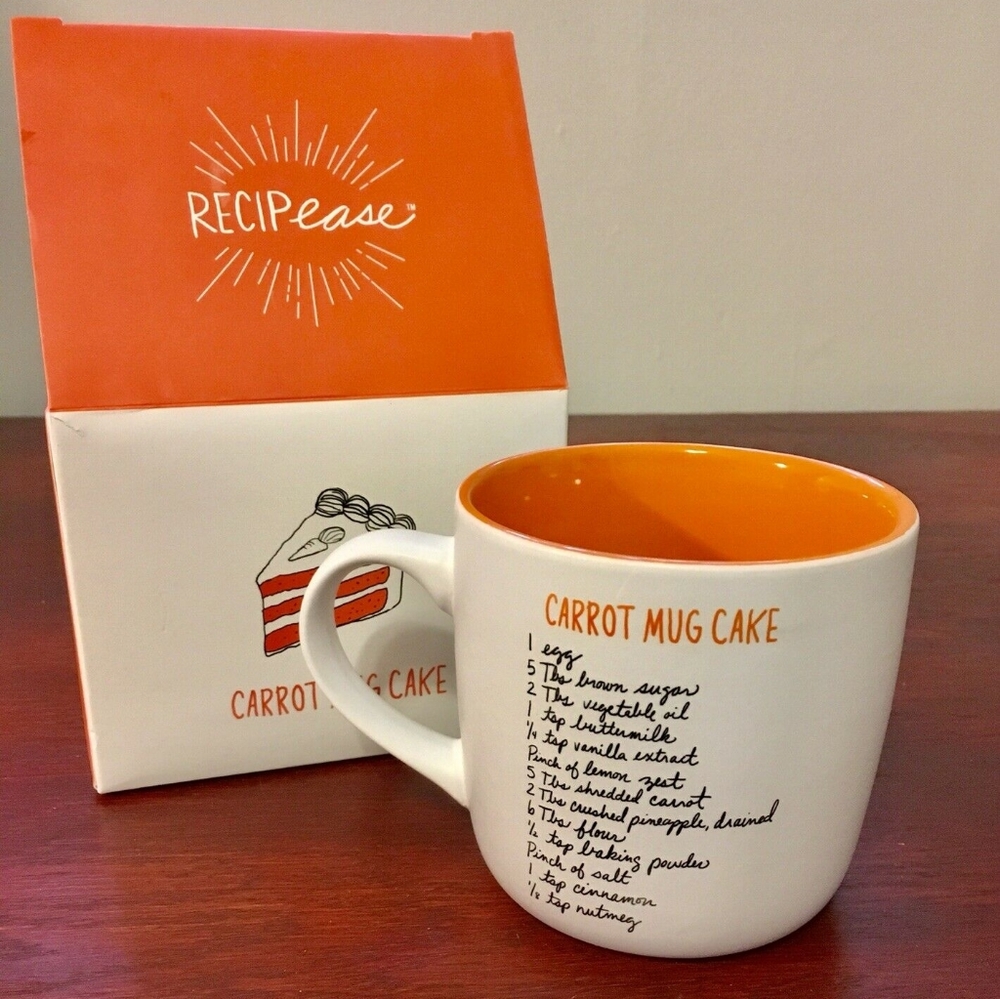 NIB Carrot mug cake